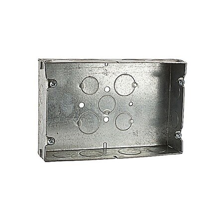 Abb Electrical Box, 52 cu. in., Gang, Steel 702-SPL